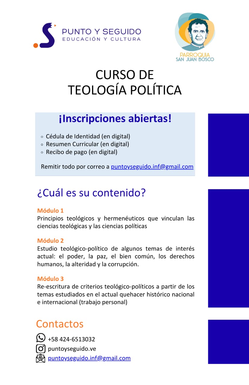 Folleto Teología Política